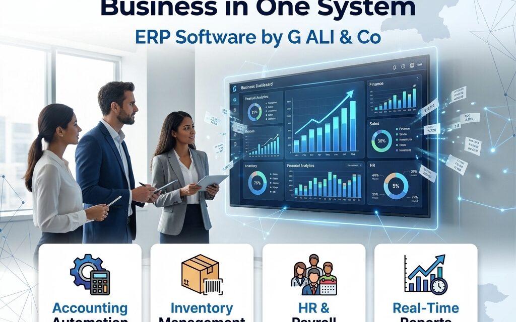 ERP Software for Accounting, Inventory & HR Management