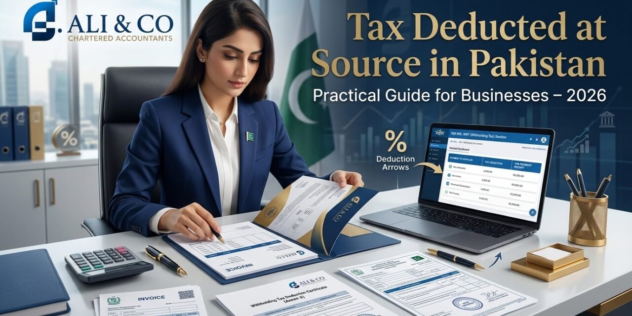 Tax Deducted at Source in Pakistan – A Practical Guide for Businesses