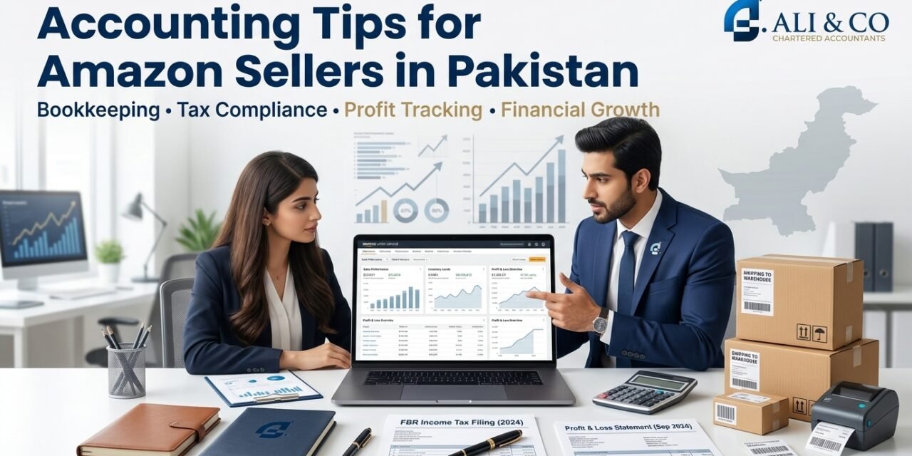 Accounting Tips for Amazon Sellers in Pakistan – Complete Guide by G ALI & Co