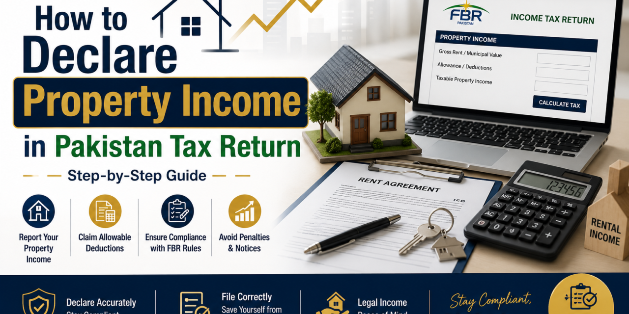 How to Declare Property Income in Pakistan Tax Return